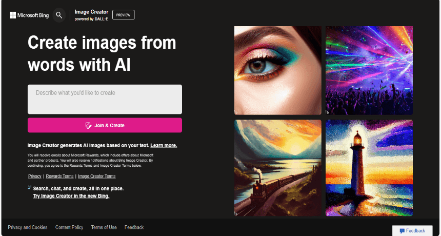 Bing Image Creator