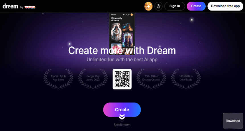Dream by Wombo