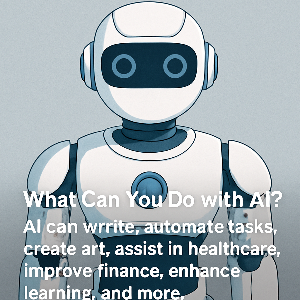 what can you do with AI