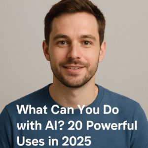 what can you do with AI