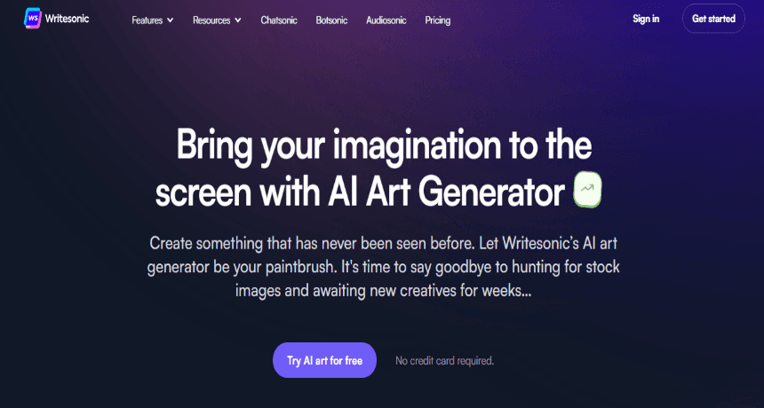Photosonic AI Art Generator
