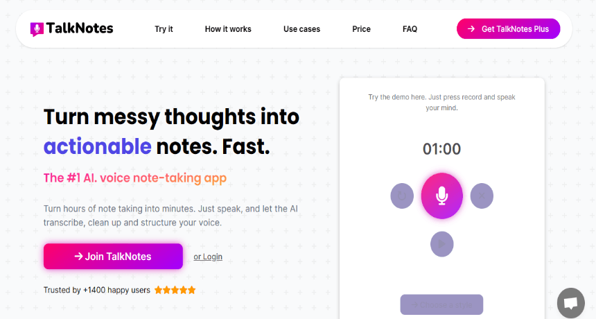 TalkNotes