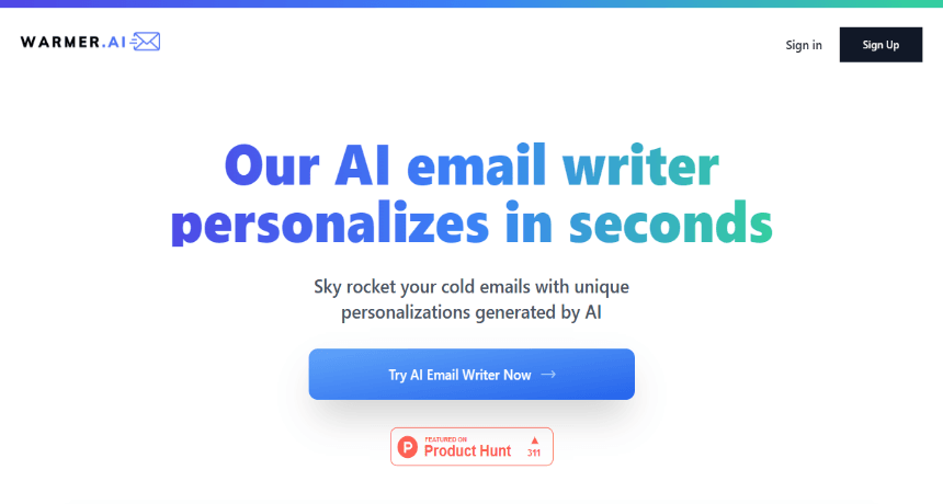 Warmer AI